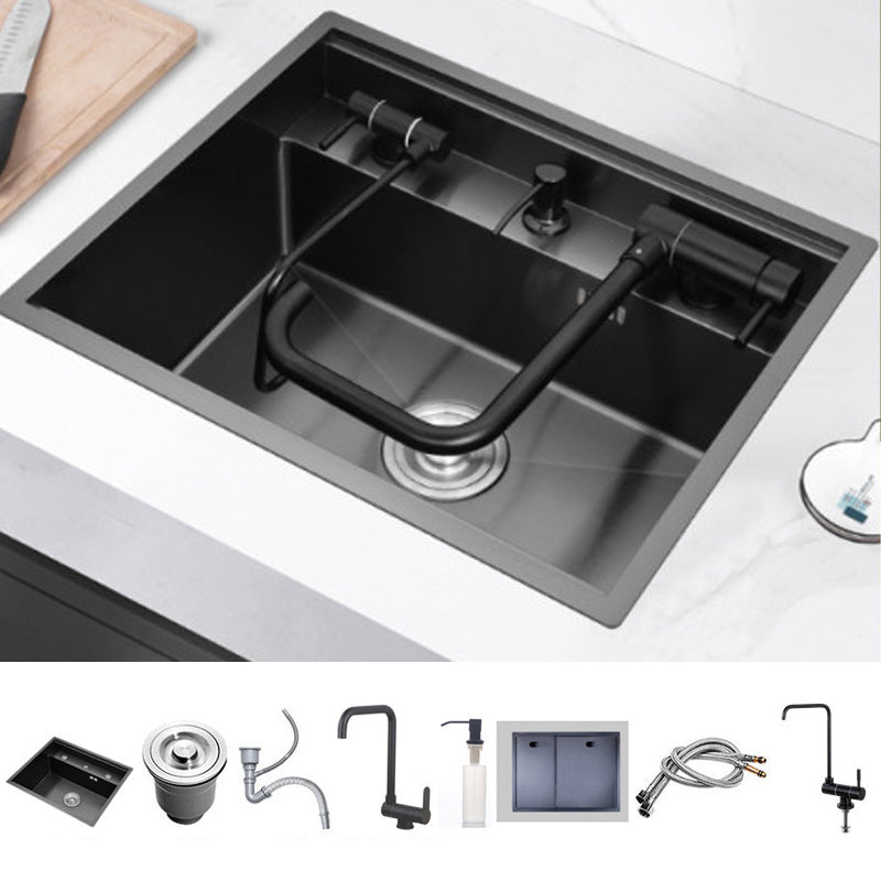 Stainless Steel Sink for Kitchen Drop-In Kitchen Sink with Soap Dispenser