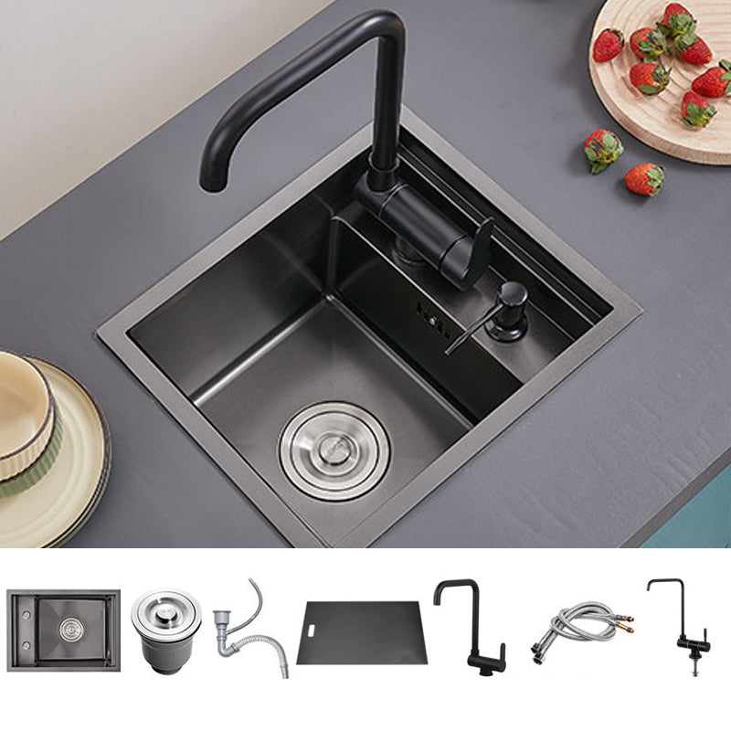 Stainless Steel Sink for Kitchen Drop-In Kitchen Sink with Soap Dispenser