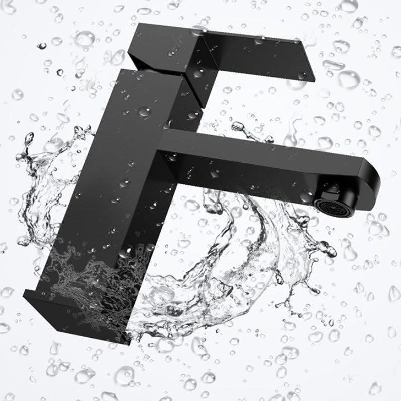 Contemporary Style Faucets One Lever Handles Vessel Sink Bathroom Faucet