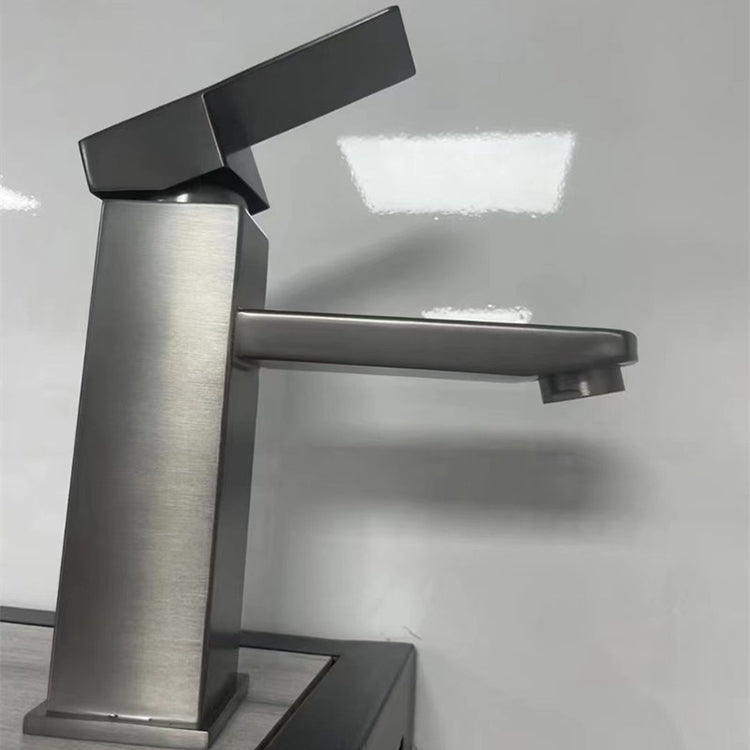 Contemporary Style Faucets One Lever Handles Vessel Sink Bathroom Faucet