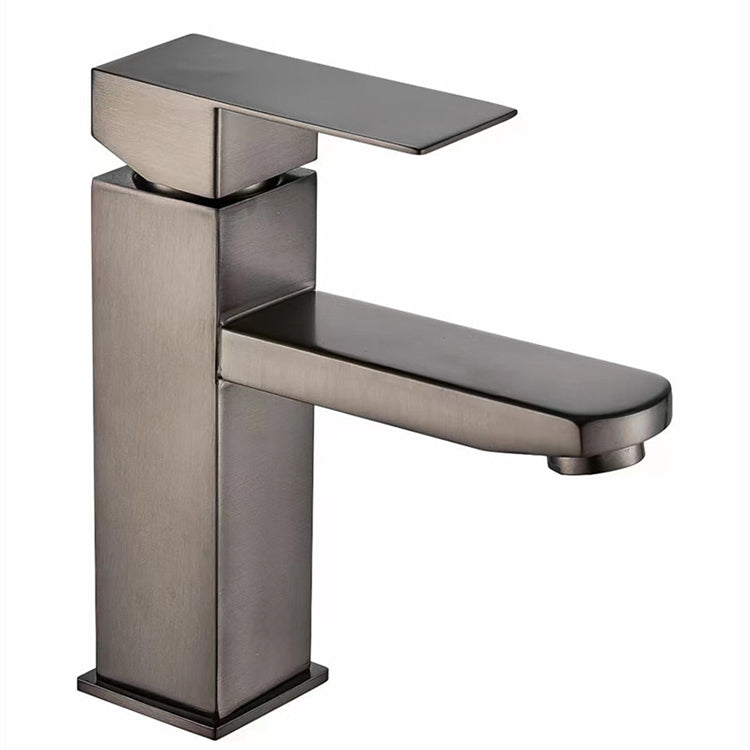 Contemporary Style Faucets One Lever Handles Vessel Sink Bathroom Faucet