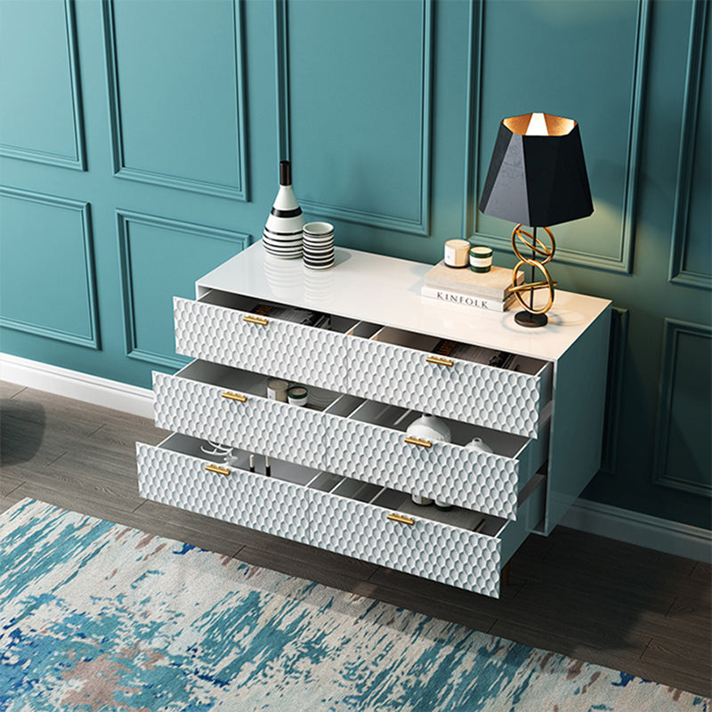 Modern Sideboard Buffet 6-Drawer Sideboard Table for Living Room