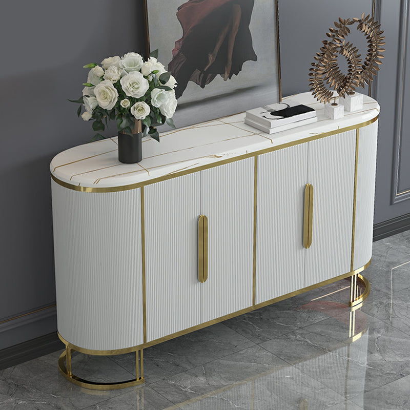 Luxury Style Home Storage Sideboard Sintered Stone Home Sideboard