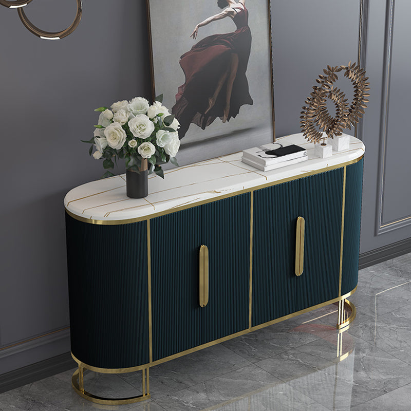 Luxury Style Home Storage Sideboard Sintered Stone Home Sideboard