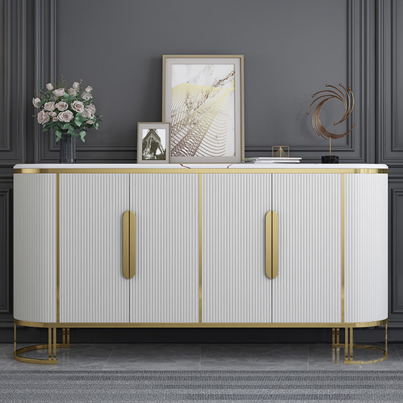 Luxury Style Home Storage Sideboard Sintered Stone Home Sideboard