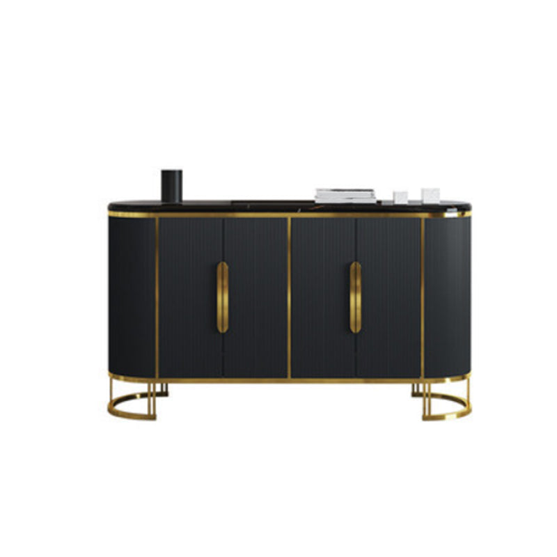 Luxury Style Home Storage Sideboard Sintered Stone Home Sideboard