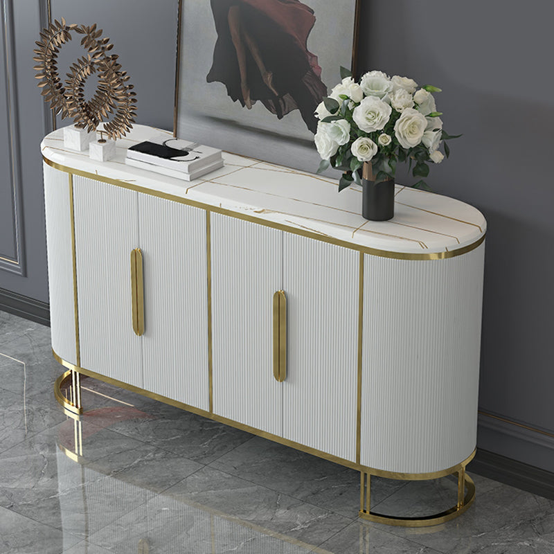 Luxury Style Home Storage Sideboard Sintered Stone Home Sideboard