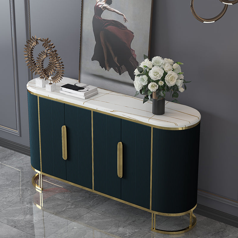 Luxury Style Home Storage Sideboard Sintered Stone Home Sideboard