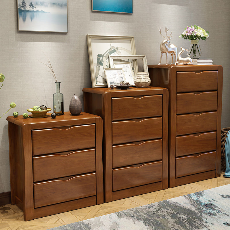 Mid-Century Modern Wooden Accent Cabinet with Drawer Cabinet