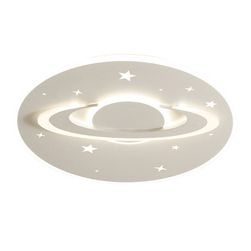 LED Flush Mount Lighting Contemporary White Ceiling Light for Home