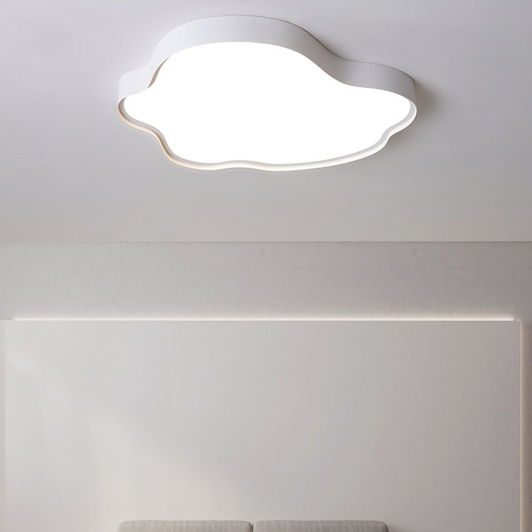 White Ceiling Light Modern LED Flush Mount Lighting for Hallway