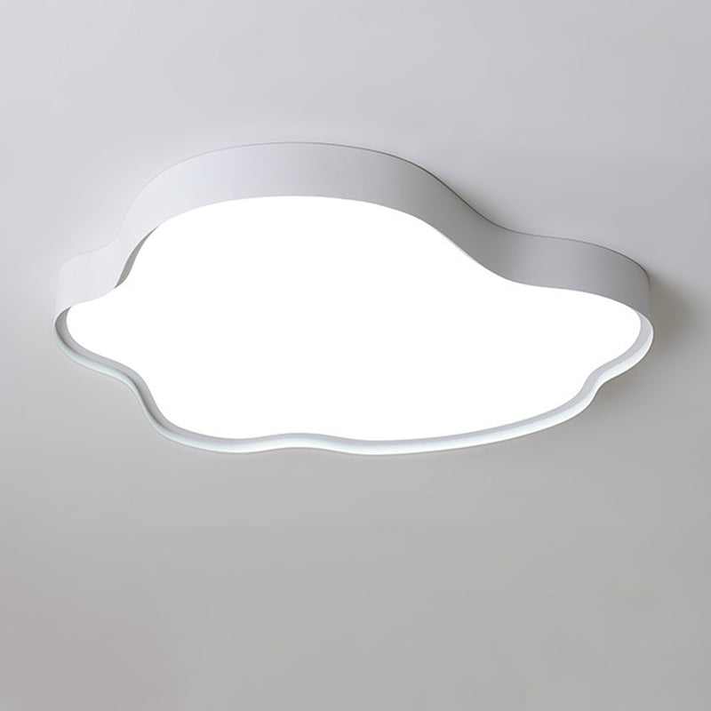 White Ceiling Light Modern LED Flush Mount Lighting for Hallway