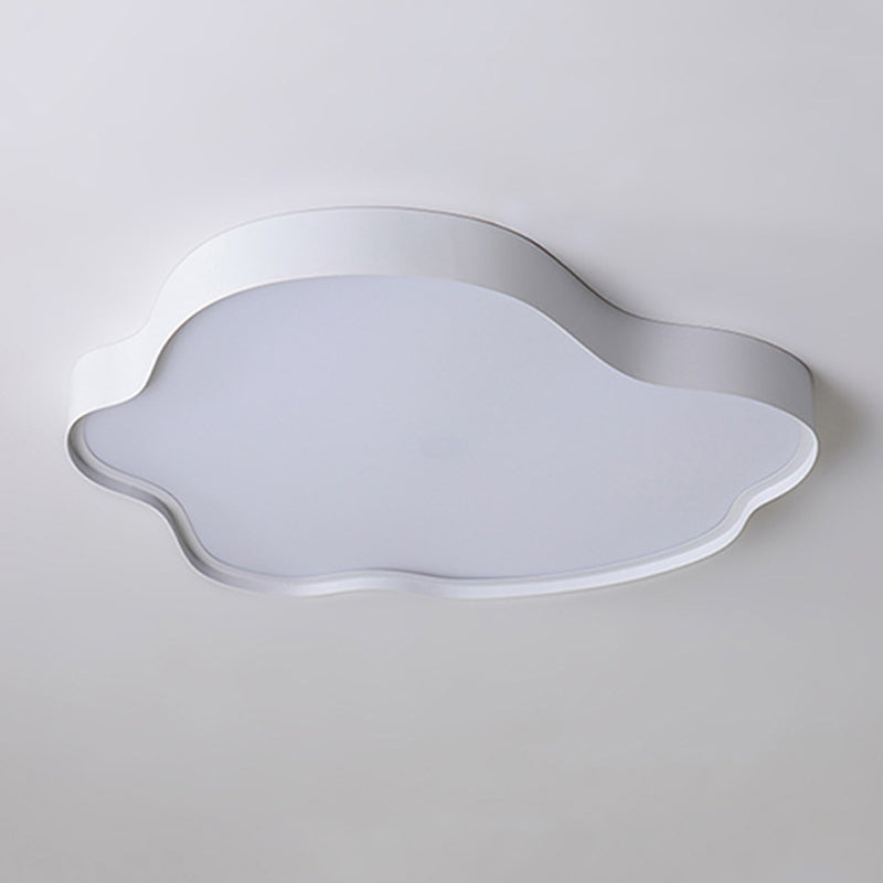 White Ceiling Light Modern LED Flush Mount Lighting for Hallway