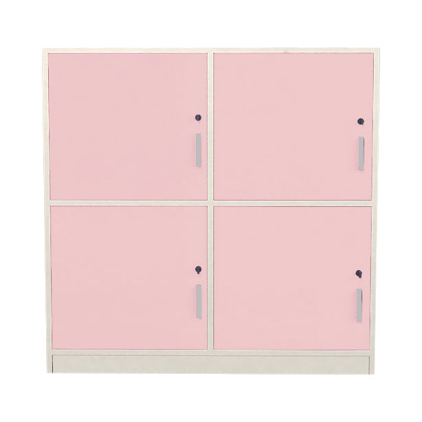 Manufactured Wood Matte Finish Cabinet Modern Storage Cabinet with Hinged Doors