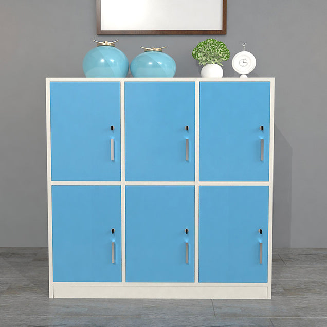 Manufactured Wood Matte Finish Cabinet Modern Storage Cabinet with Hinged Doors