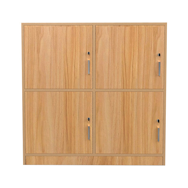 Manufactured Wood Matte Finish Cabinet Modern Storage Cabinet with Hinged Doors