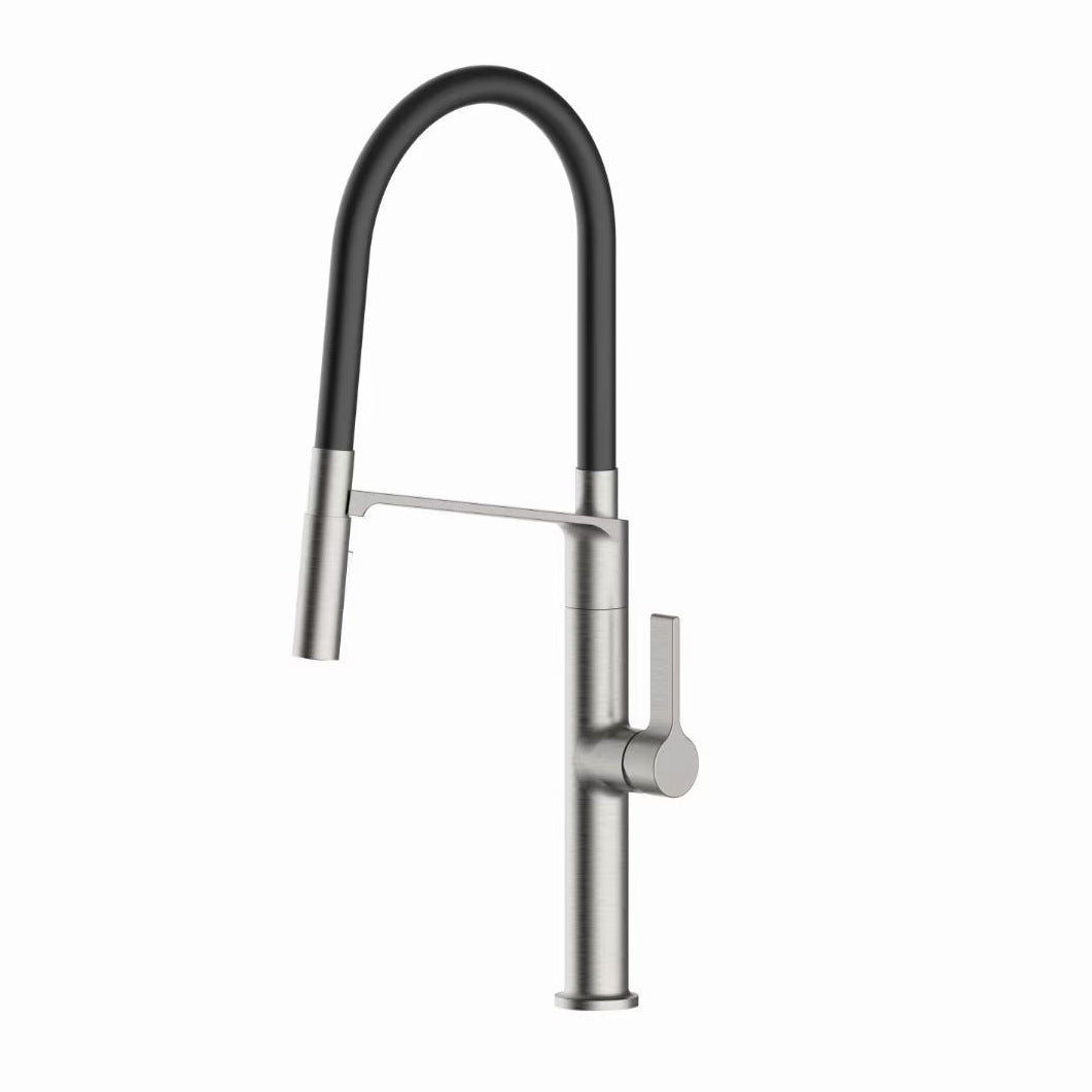 Modern Kitchen Faucet Copper Single Handle High Arc Kitchen Faucet