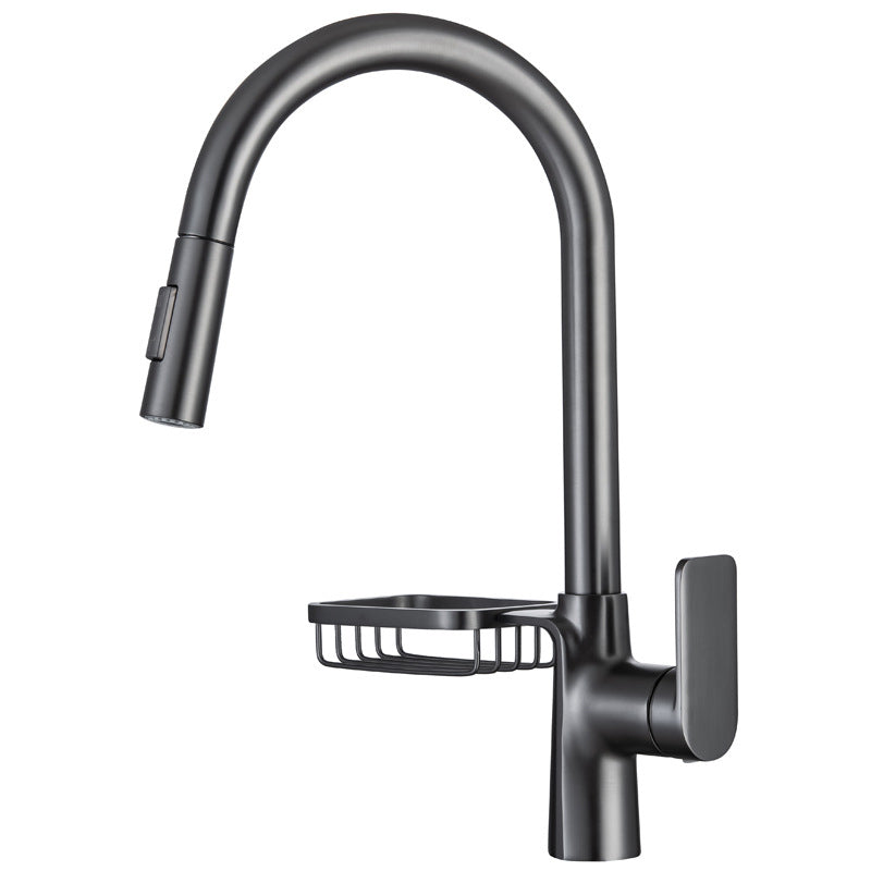 Modern Pull Down Kitchen Faucet Single Handle Faucet with Pull Out Sprayer