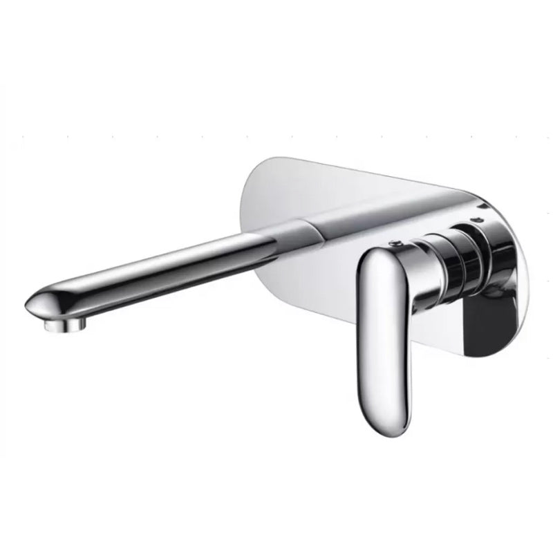 One Hole Faucet One Lever Handle Wall Mounted Bathroom Faucet