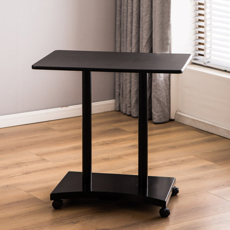 Modern Writing Desk Adjustable Standing Desk with Caster Wheels