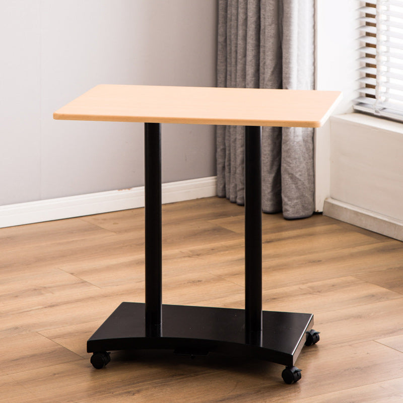 Modern Writing Desk Adjustable Standing Desk with Caster Wheels