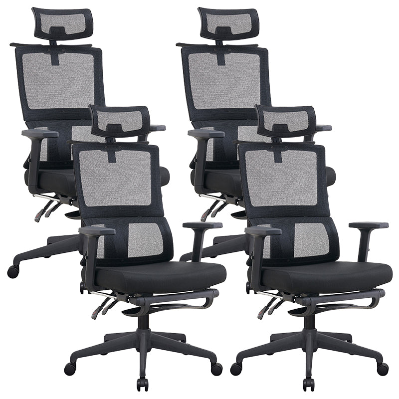 Contemporary High Back Office Chair Mesh Computer Chair Ergonomic Task Chair