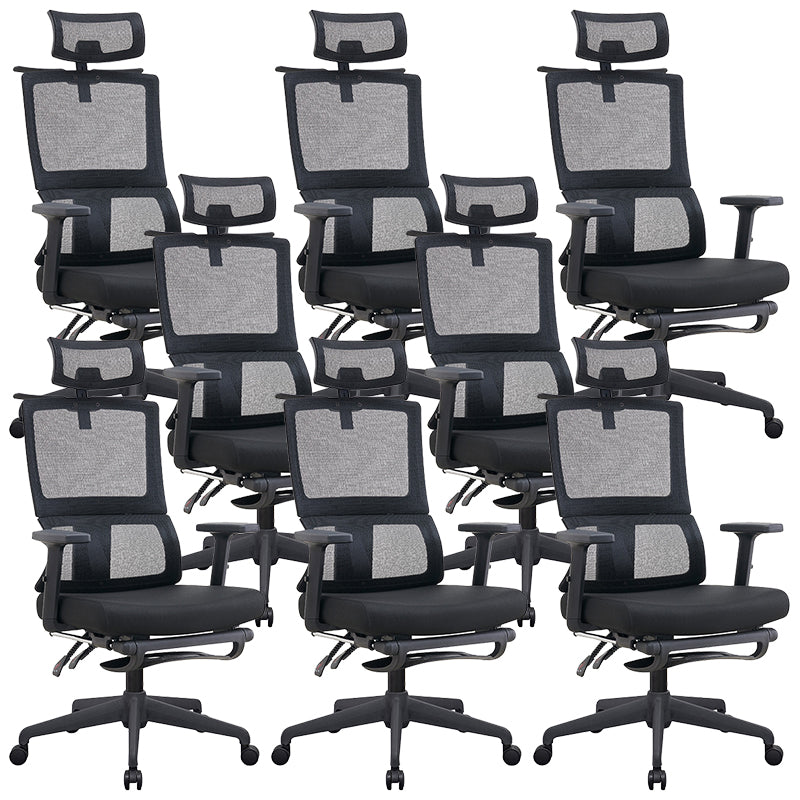 Contemporary High Back Office Chair Mesh Computer Chair Ergonomic Task Chair