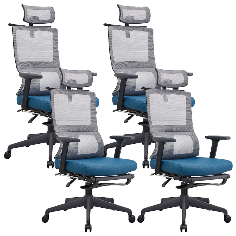 Contemporary High Back Office Chair Mesh Computer Chair Ergonomic Task Chair