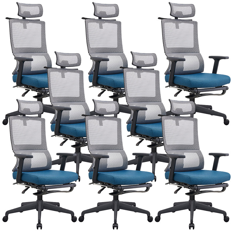 Contemporary High Back Office Chair Mesh Computer Chair Ergonomic Task Chair