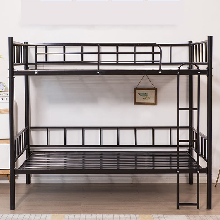 Scandinavian Iron with Guardrail Headboard No Theme Standard Bed