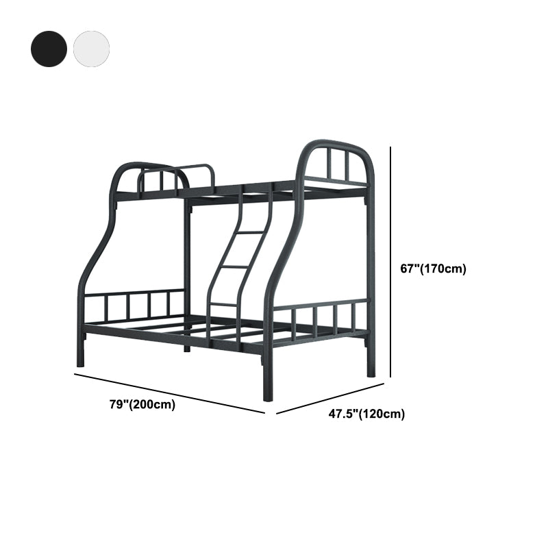 Scandinavian Metal Standard Bunk Bed Headboard Bed with Footboard