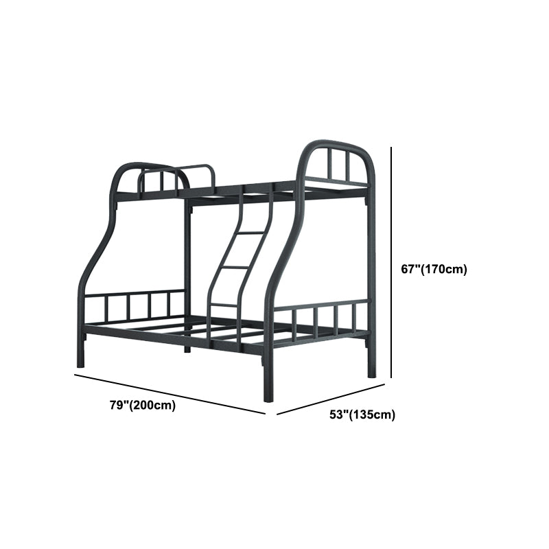 Scandinavian Metal Standard Bunk Bed Headboard Bed with Footboard