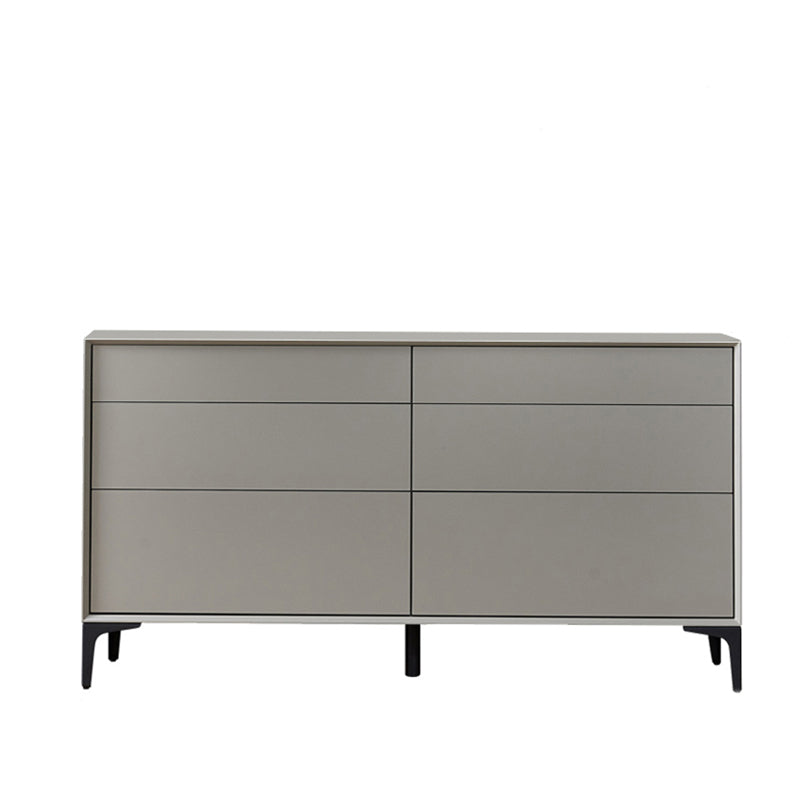 Modern Wooden Side Board Rectangle Home Storage Sideboard with Drawers