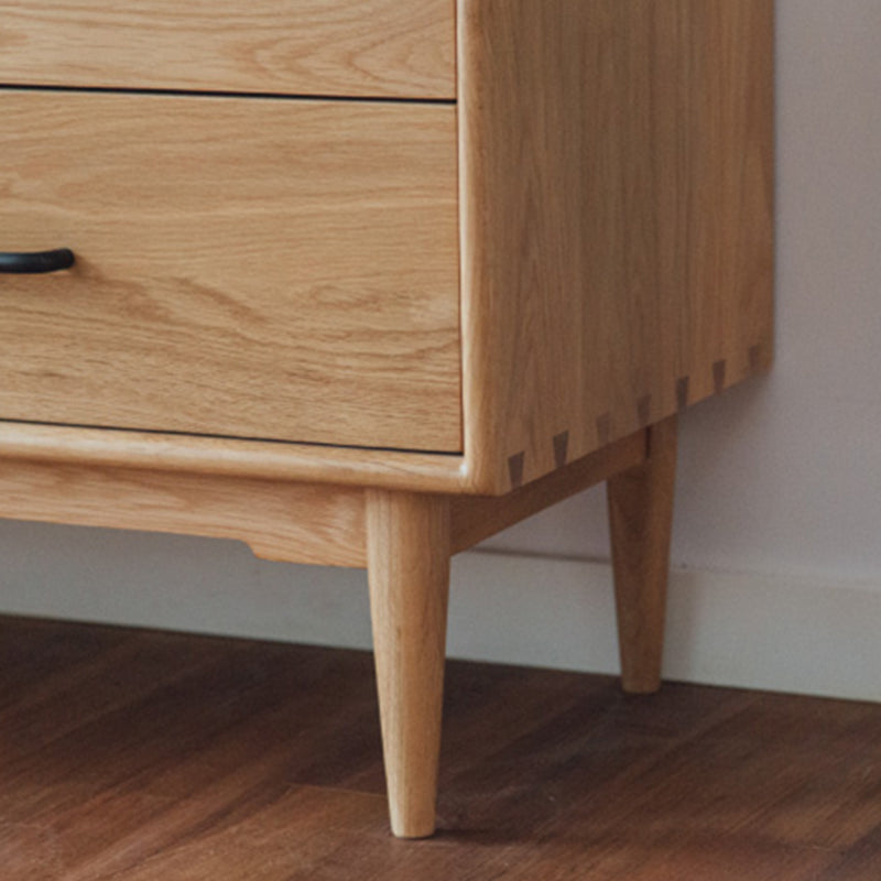 Rectangle Wooden Storage Sideboard Farmhouse Side Board with Drawers