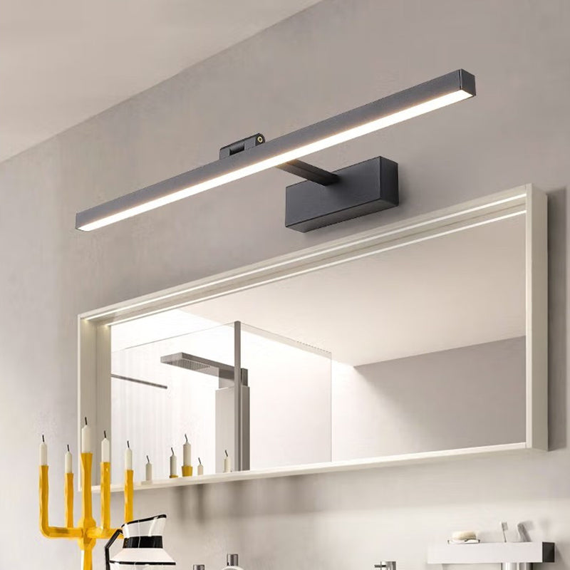 Nordic Style Metal Vanity Light Strip Shape Vanity Lamp for Shower Room