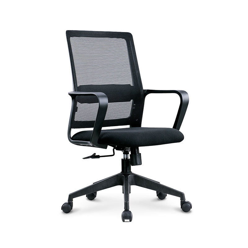 Modern Desk Chair Mesh Ergonomic Chair High-Back Chair with Wheels