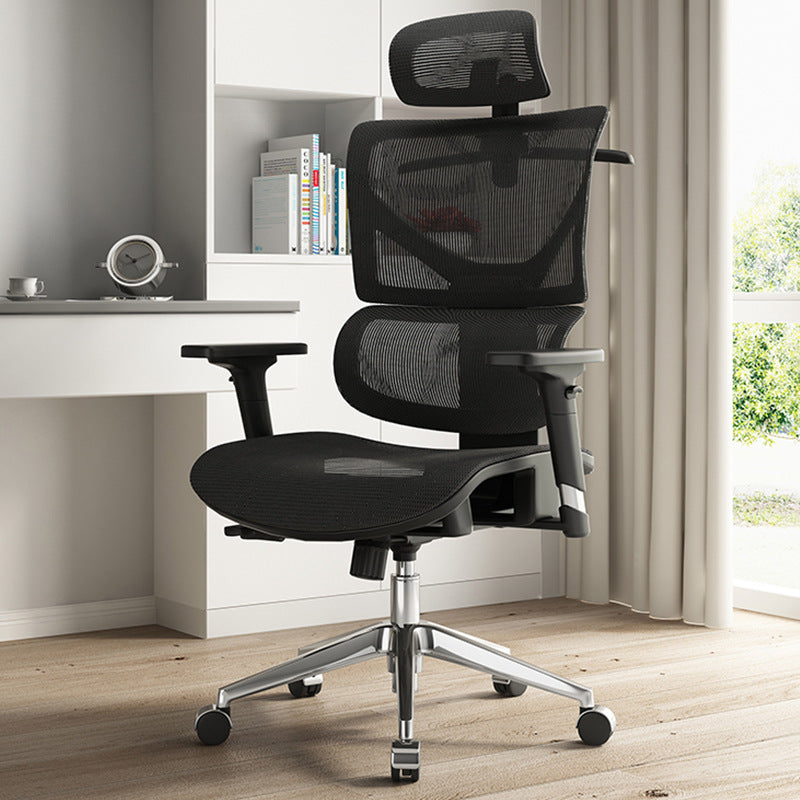 Contemporary Mid-Back Office Chair Ergonomic Adjustable Seat Height Desk Chair