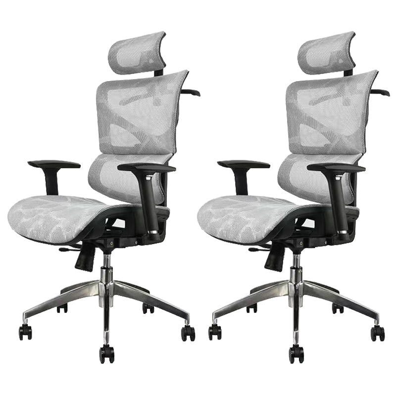 Contemporary Mid-Back Office Chair Ergonomic Adjustable Seat Height Desk Chair