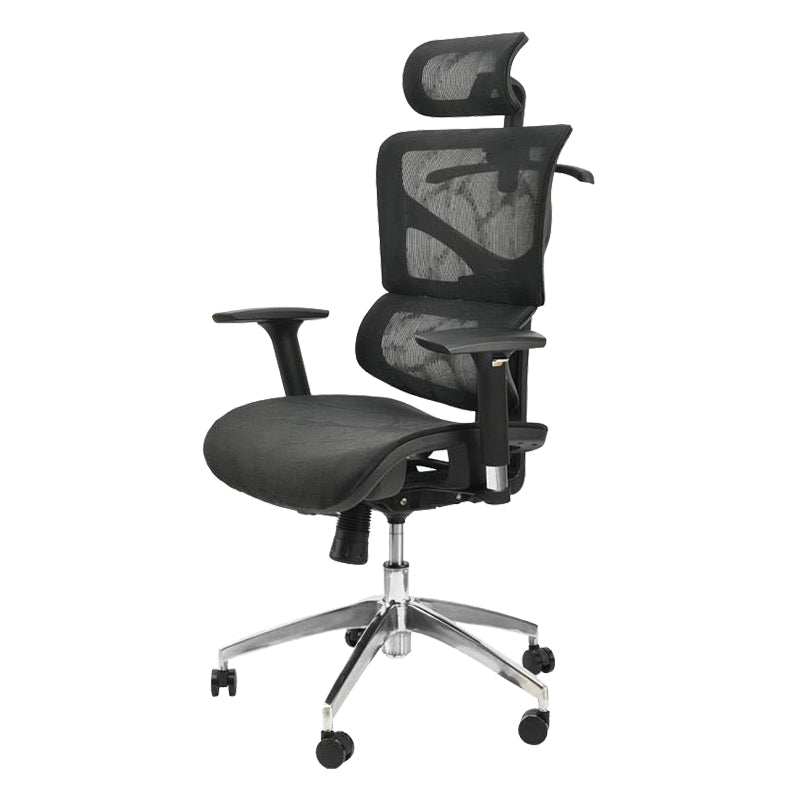 Contemporary Mid-Back Office Chair Ergonomic Adjustable Seat Height Desk Chair