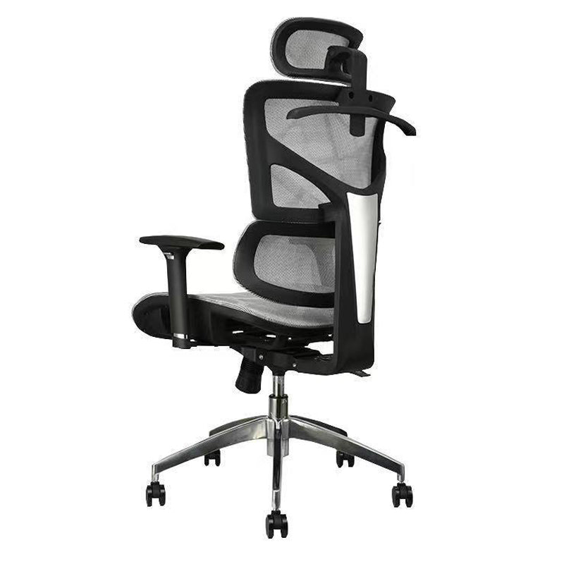 Contemporary Mid-Back Office Chair Ergonomic Adjustable Seat Height Desk Chair