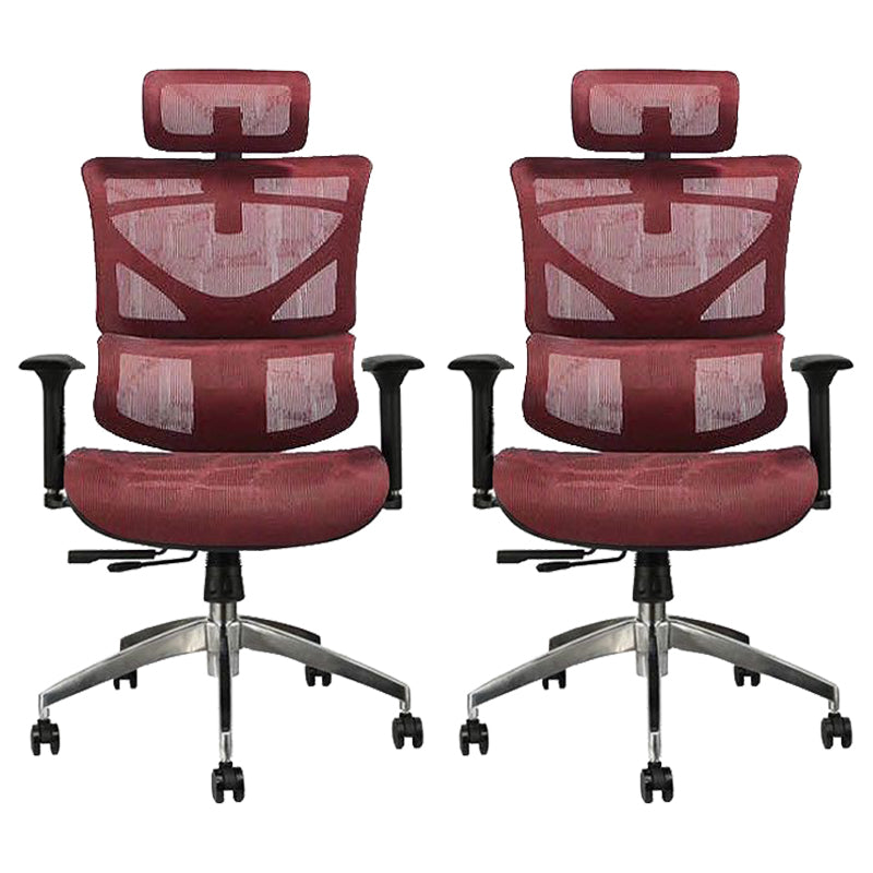 Contemporary Mid-Back Office Chair Ergonomic Adjustable Seat Height Desk Chair