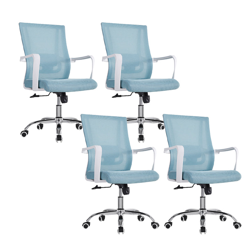 Lumbar Support Desk Chair Contemporary Mid-Back Office Chair