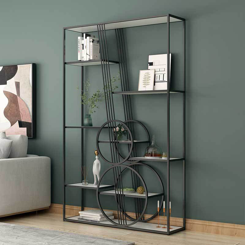 Rectangular Shelves Bookshelf 74.8" H Etagere Shelf Bookcase