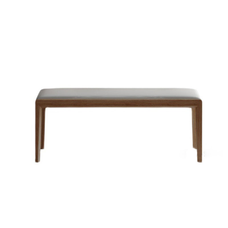 15.99-inch Width Bench Mid-Century Modern Cushioned Seating Bench