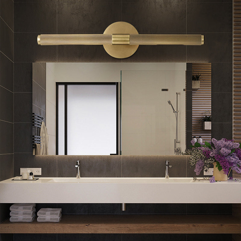 Modern Wall Sconce Linear Shape Vanity Lamp with Metal Shade for Bathroom