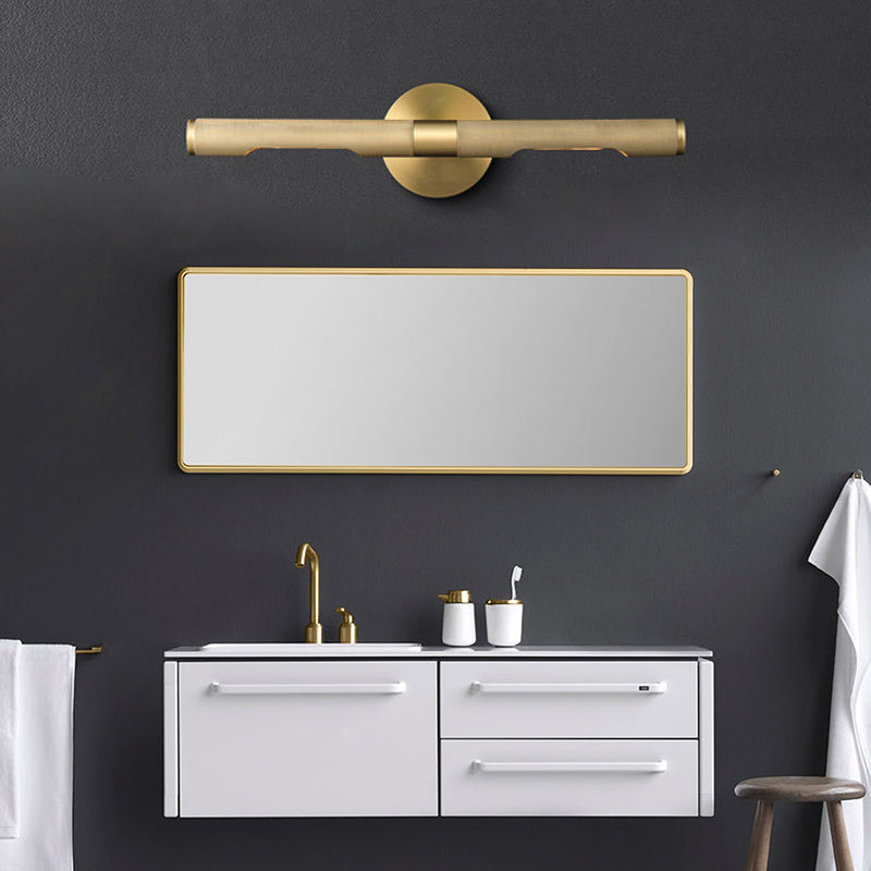 Modern Wall Sconce Linear Shape Vanity Lamp with Metal Shade for Bathroom