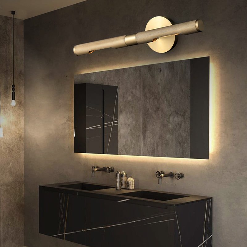 Modern Wall Sconce Linear Shape Vanity Lamp with Metal Shade for Bathroom