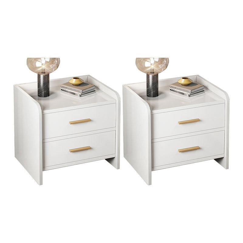 Modern Manufactured Wood Night Table Drawer Storage Bedside Cabinet with Drawers