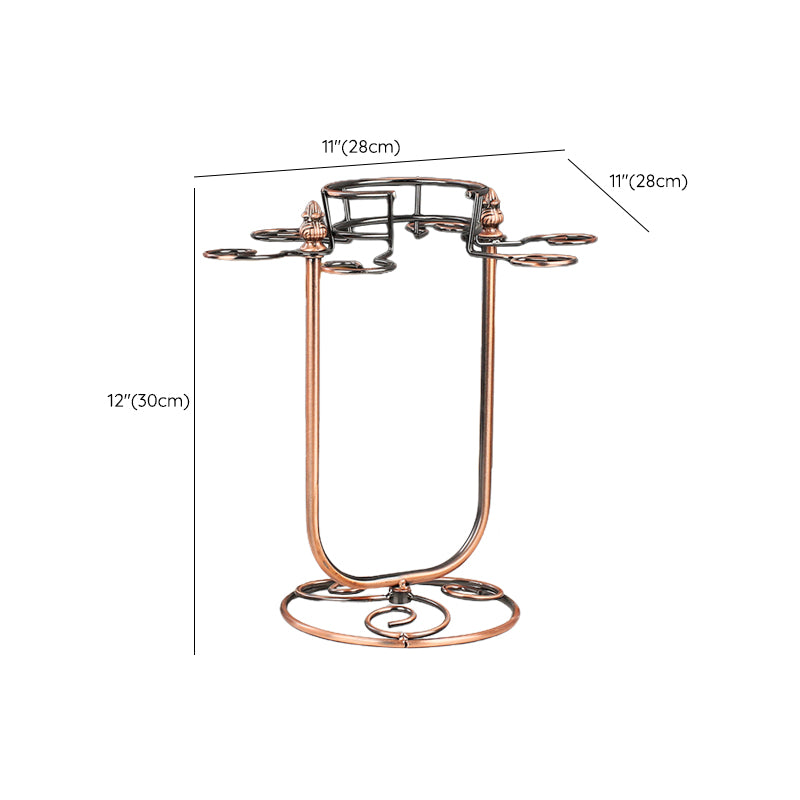 Modern Bike/ Boat/ Tree Metal Wine Racks Tabletop Wine Rack Kit in Brass