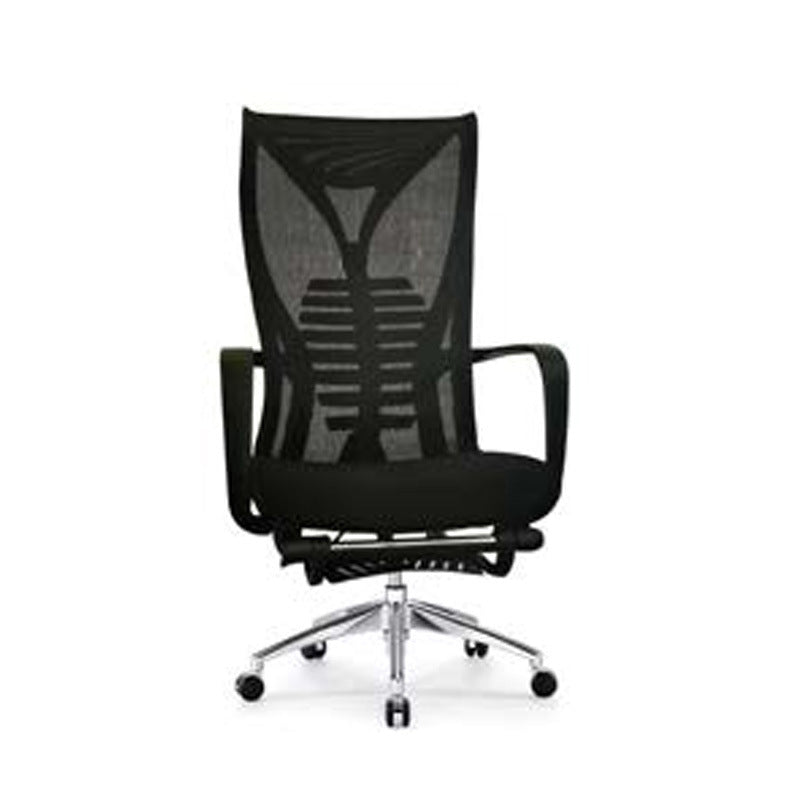 Modern Mesh Desk Chair Black High-Back Office Chair with Wheels